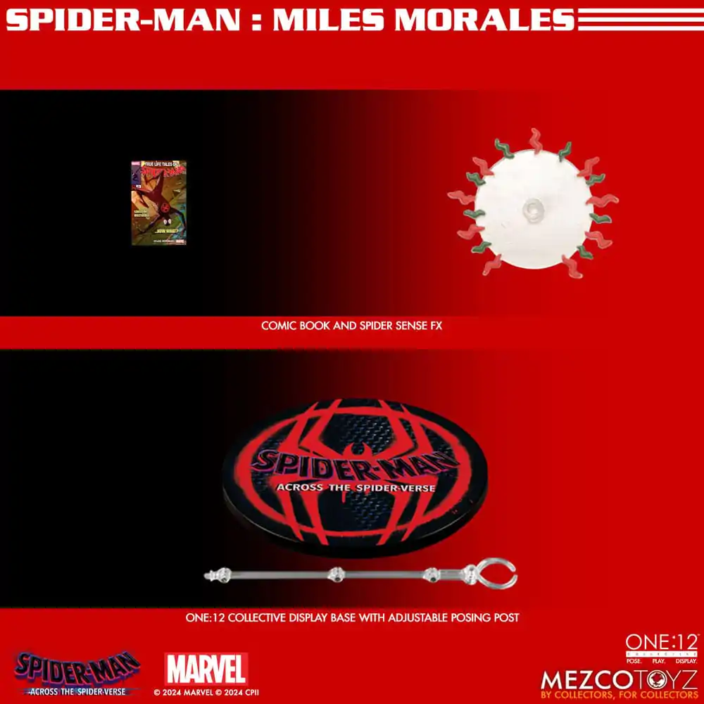 Figurka akcji Spider-Man 1/12 Miles Morales 17 cm zdjęcie produktu