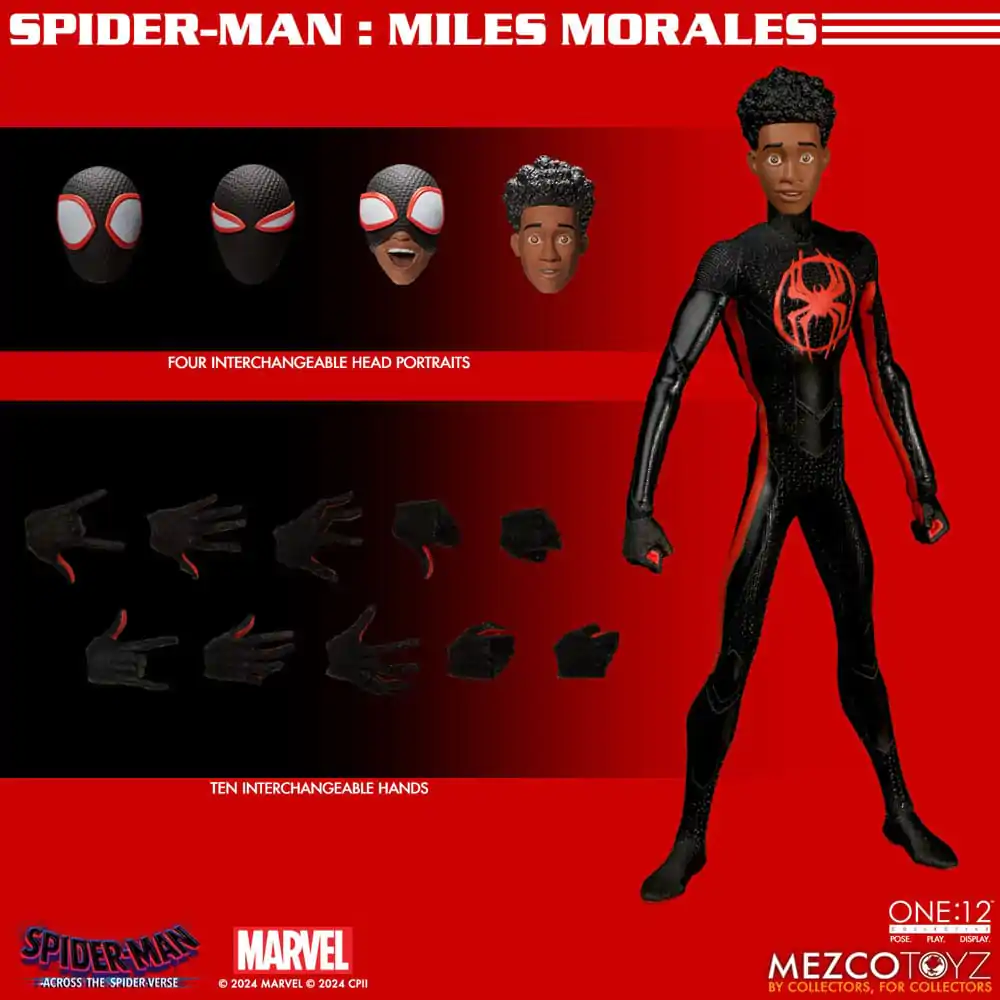 Figurka akcji Spider-Man 1/12 Miles Morales 17 cm zdjęcie produktu