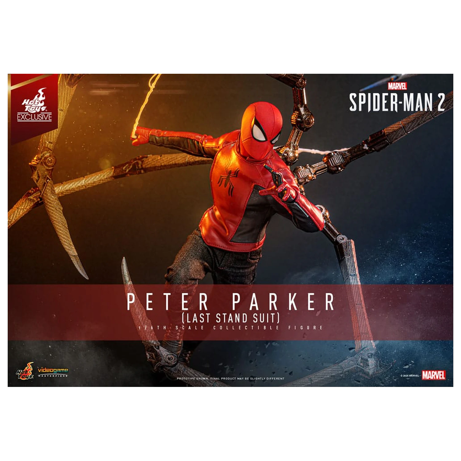 Figurka akcji Spider-Man 2 1/6 Peter Parker (Last Stand Suit) Hot Toys Exclusive 30 cm zdjęcie produktu