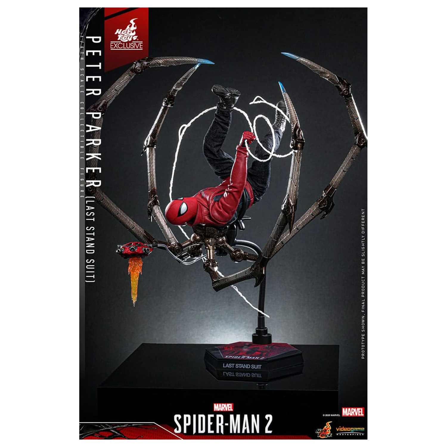 Figurka akcji Spider-Man 2 1/6 Peter Parker (Last Stand Suit) Hot Toys Exclusive 30 cm zdjęcie produktu