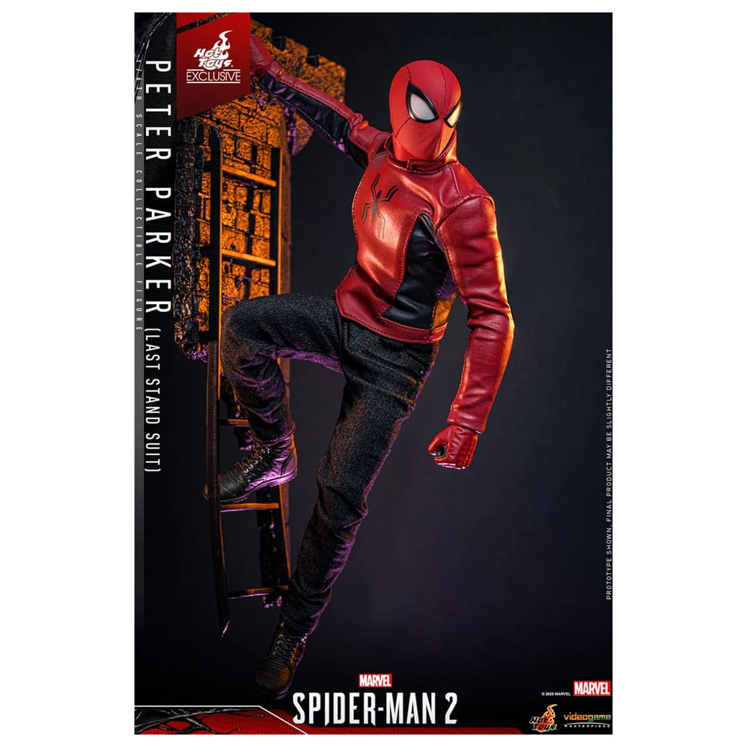 Figurka akcji Spider-Man 2 1/6 Peter Parker (Last Stand Suit) Hot Toys Exclusive 30 cm zdjęcie produktu