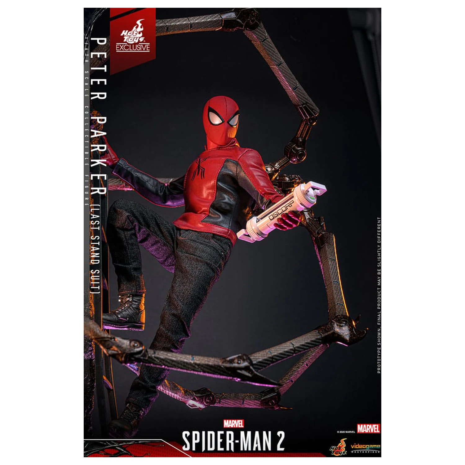 Figurka akcji Spider-Man 2 1/6 Peter Parker (Last Stand Suit) Hot Toys Exclusive 30 cm zdjęcie produktu