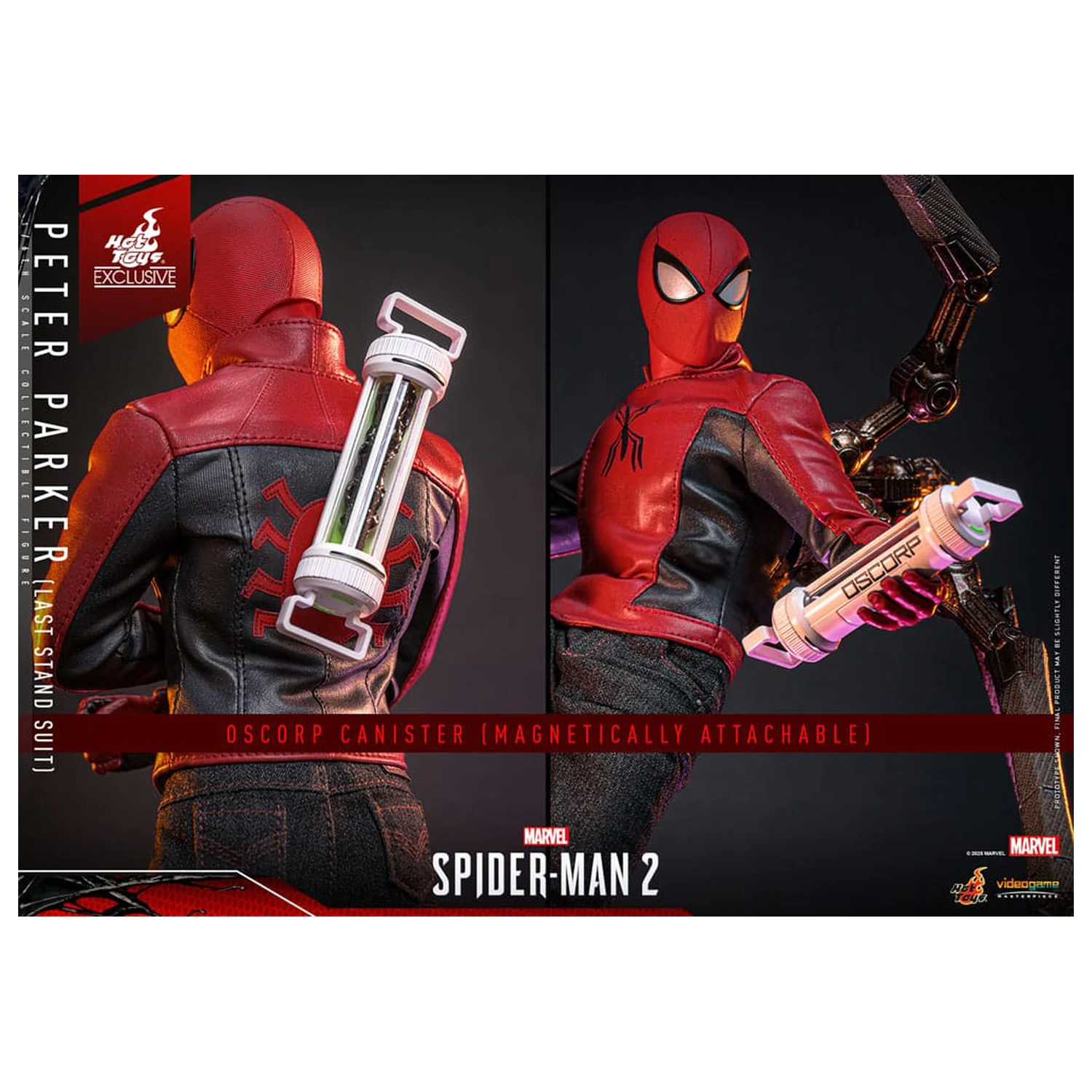 Figurka akcji Spider-Man 2 1/6 Peter Parker (Last Stand Suit) Hot Toys Exclusive 30 cm zdjęcie produktu