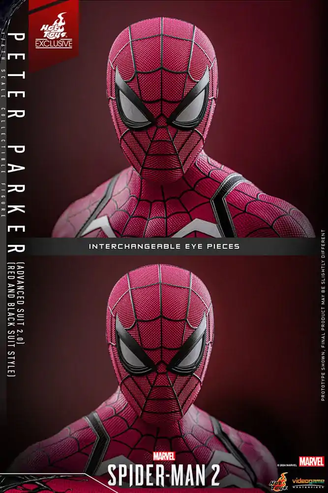 Spider-Man 2 Video Game Masterpiece Action Figure 1/6 Peter Parker (Advanced Suit 2.0) (Red and Black Suit Style) Figurka Akcji 30 cm zdjęcie produktu