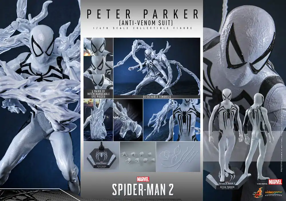 Spider-Man 2 Video Game Masterpiece Figurka Akcji 1/6 Peter Parker (Anti-Venom Suit) 30 cm zdjęcie produktu