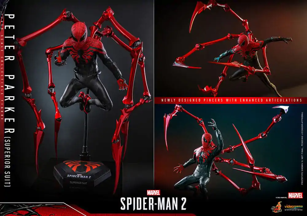 Spider-Man 2 Video Game Masterpiece Figurka Akcji 1/6 Peter Parker (Superior Suit) 30 cm zdjęcie produktu