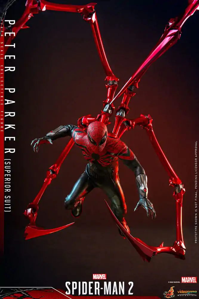 Spider-Man 2 Video Game Masterpiece Figurka Akcji 1/6 Peter Parker (Superior Suit) 30 cm zdjęcie produktu