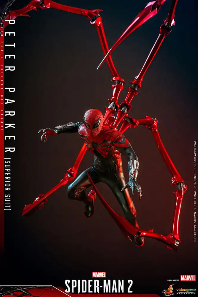 Spider-Man 2 Video Game Masterpiece Figurka Akcji 1/6 Peter Parker (Superior Suit) 30 cm zdjęcie produktu