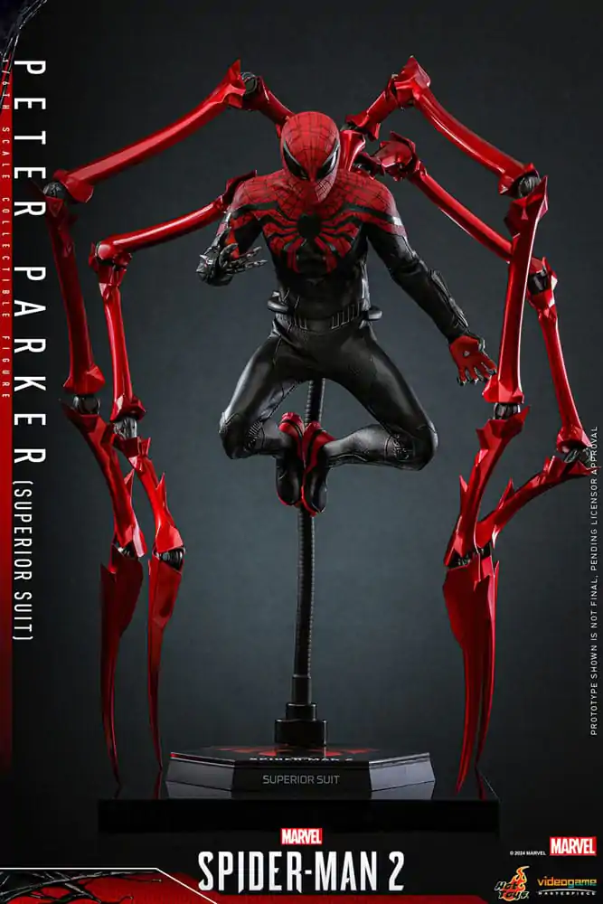 Spider-Man 2 Video Game Masterpiece Figurka Akcji 1/6 Peter Parker (Superior Suit) 30 cm zdjęcie produktu