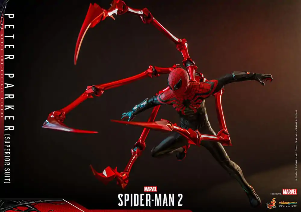 Spider-Man 2 Video Game Masterpiece Figurka Akcji 1/6 Peter Parker (Superior Suit) 30 cm zdjęcie produktu