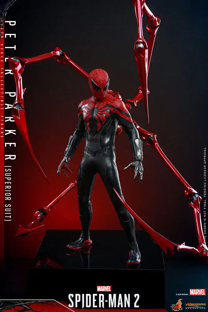 Spider-Man 2 Video Game Masterpiece Figurka Akcji 1/6 Peter Parker (Superior Suit) 30 cm zdjęcie produktu