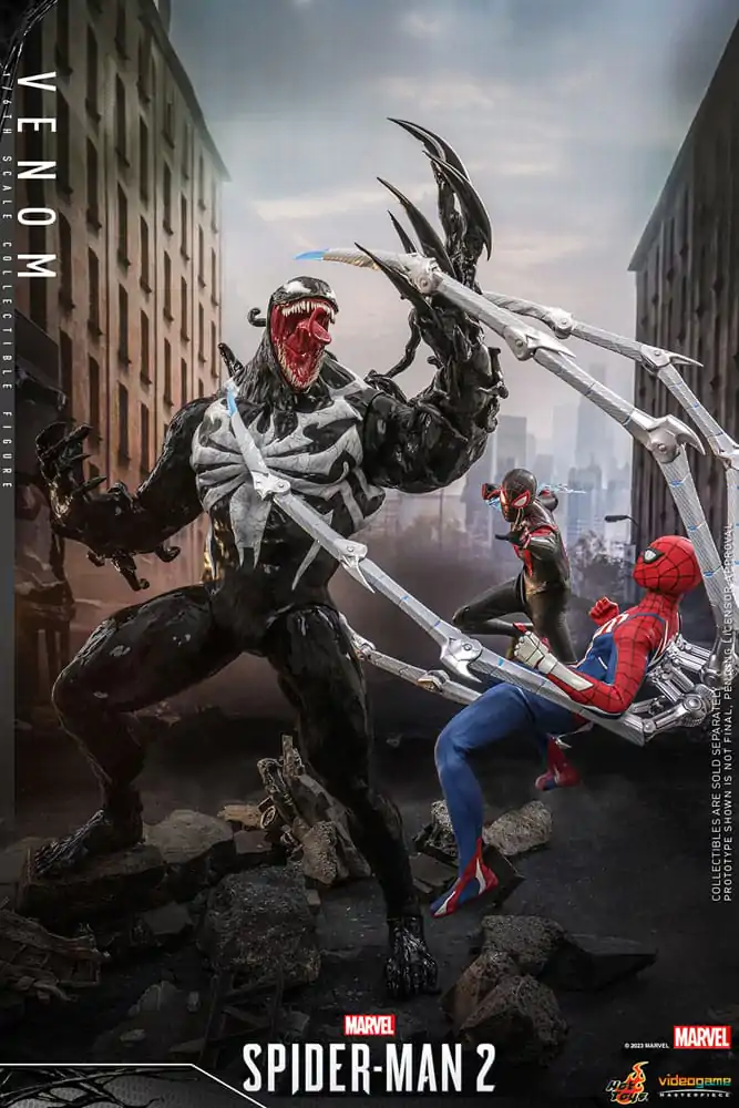 Spider-Man 2 Videogame Masterpiece Figurka Akcji 1/6 Venom 53 cm zdjęcie produktu