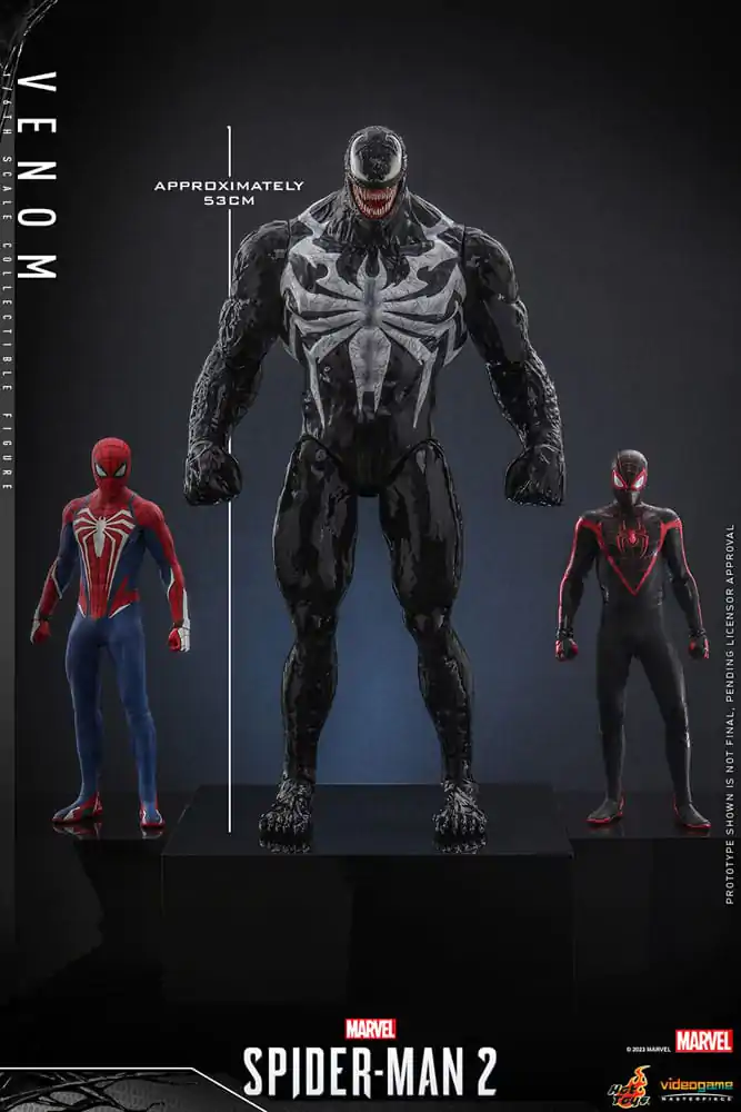 Spider-Man 2 Videogame Masterpiece Figurka Akcji 1/6 Venom 53 cm zdjęcie produktu
