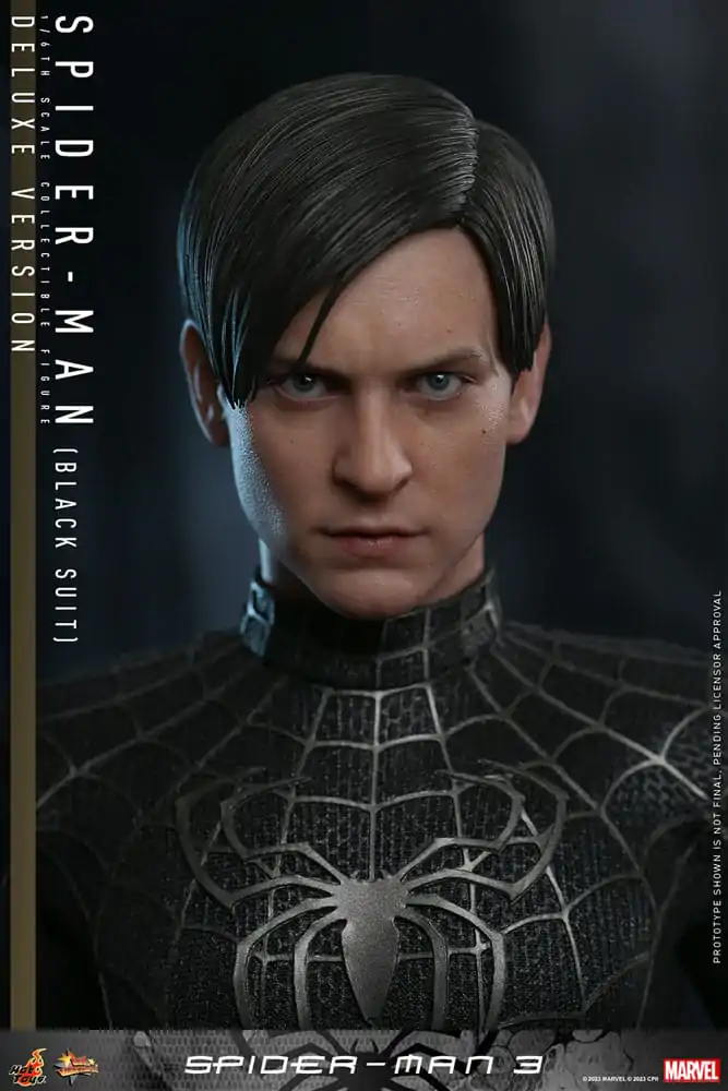 Spider-Man 3 Movie Masterpiece Figurka Akcji 1/6 Spider-Man (Black Suit) (Deluxe Version) 30 cm zdjęcie produktu