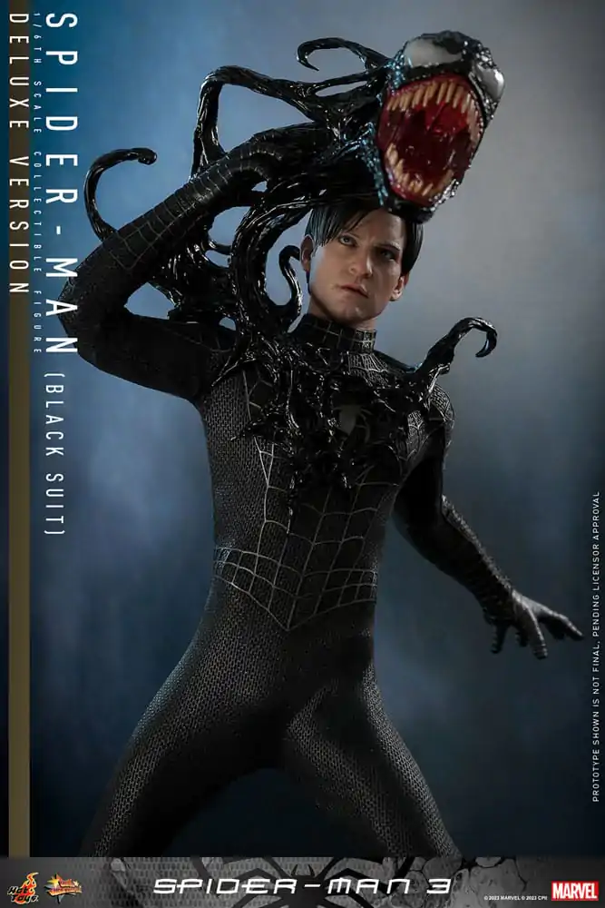 Spider-Man 3 Movie Masterpiece Figurka Akcji 1/6 Spider-Man (Black Suit) (Deluxe Version) 30 cm zdjęcie produktu