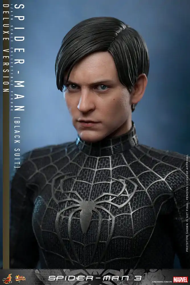 Spider-Man 3 Movie Masterpiece Figurka Akcji 1/6 Spider-Man (Black Suit) (Deluxe Version) 30 cm zdjęcie produktu