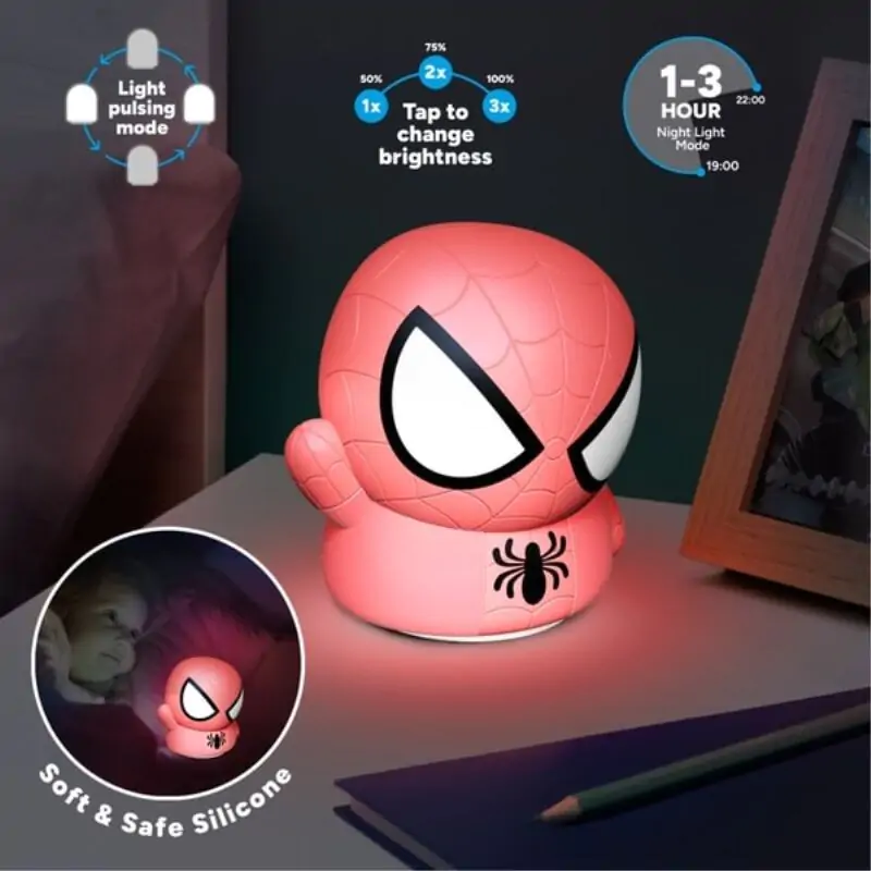 Lampa 3D Marvel Spiderman 14cm zdjęcie produktu