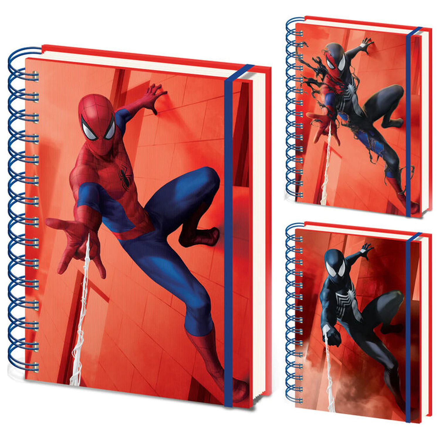 Marvel Spiderman A5 3D notatnik soczewkowy zdjęcie produktu