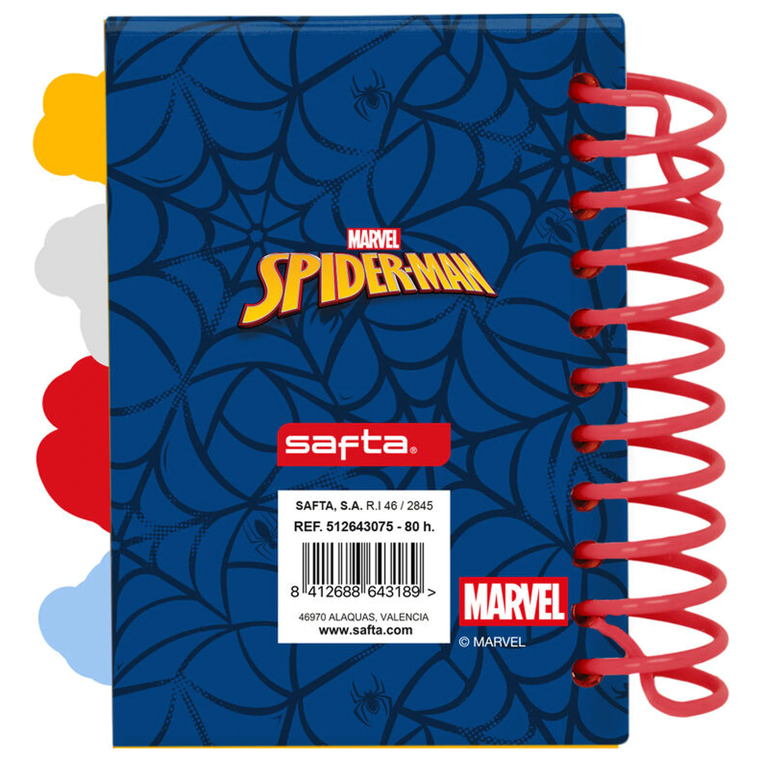 Marvel Spiderman notebook A7 zdjęcie produktu