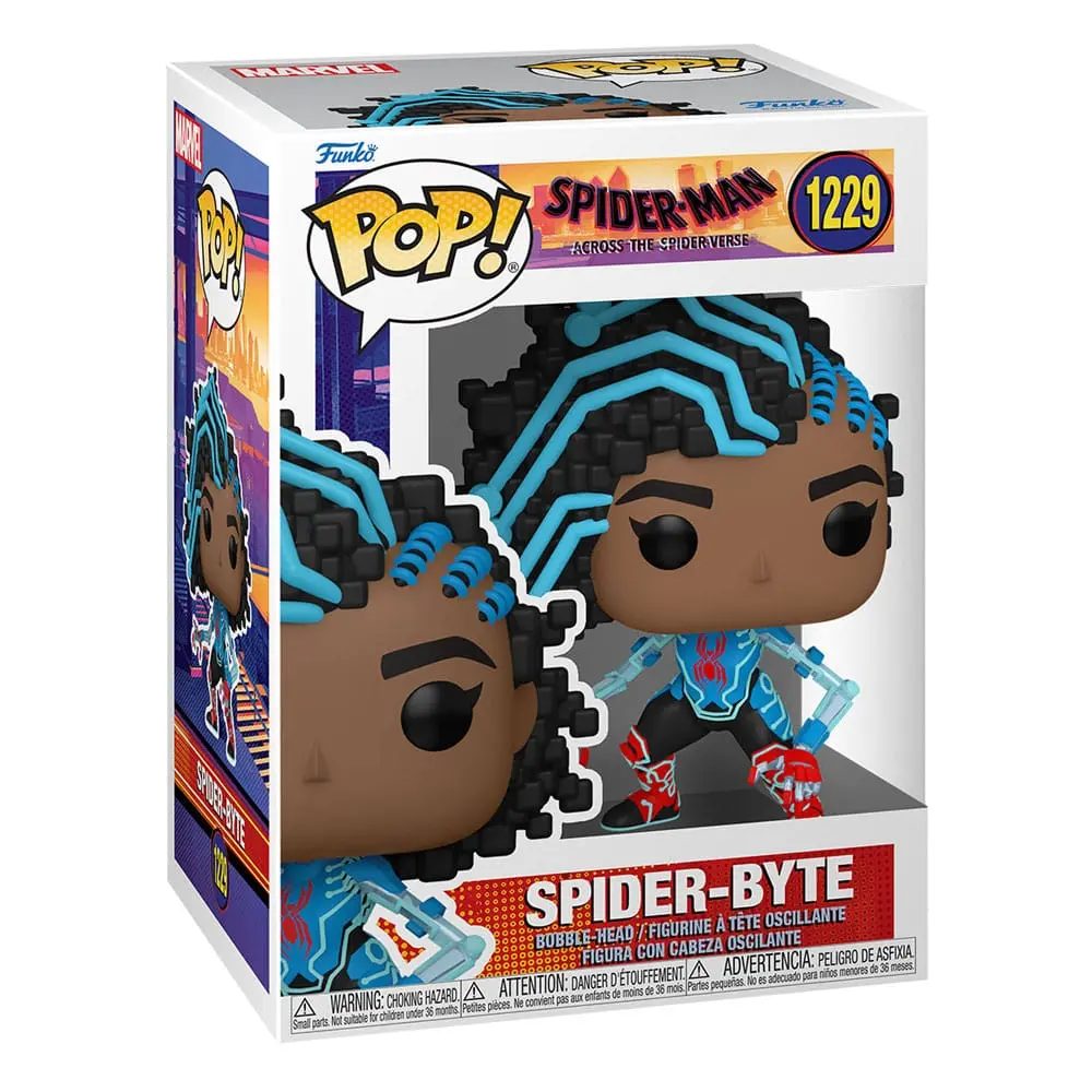 Spider-Man: Poprzez multiwersum POP! Movies Figurka winylowa Spider-Byte 9 cm zdjęcie produktu