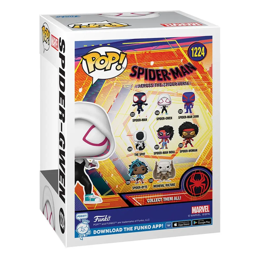 Spider-Man: Poprzez multiwersum POP! Movies Figurka winylowa Spider-Gwen 9 cm zdjęcie produktu