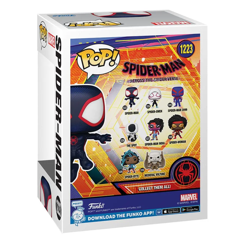 Spider-Man: Across the Spider-Verse POP! Movies Figurka winylowa Spider-Man 9 cm zdjęcie produktu