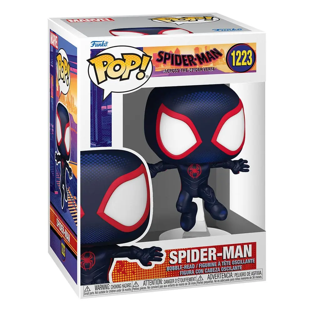 Spider-Man: Across the Spider-Verse POP! Movies Figurka winylowa Spider-Man 9 cm zdjęcie produktu