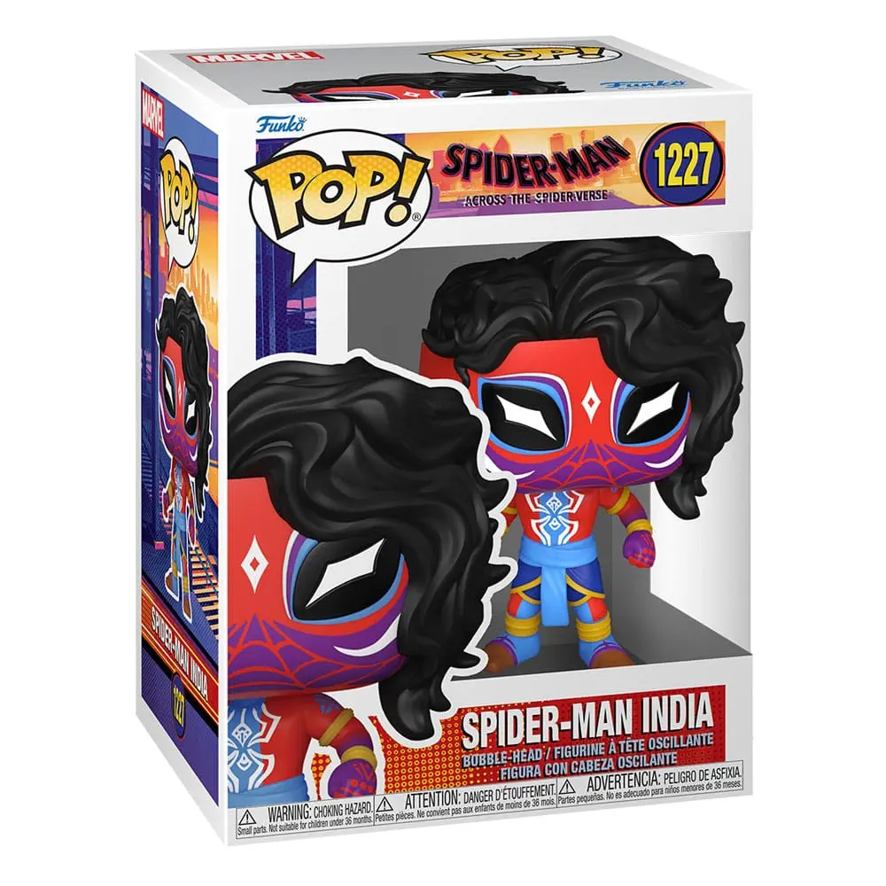 Spider-Man: Poprzez multiwersum POP! Movies Figurka winylowa Spider-Man India 9 cm zdjęcie produktu