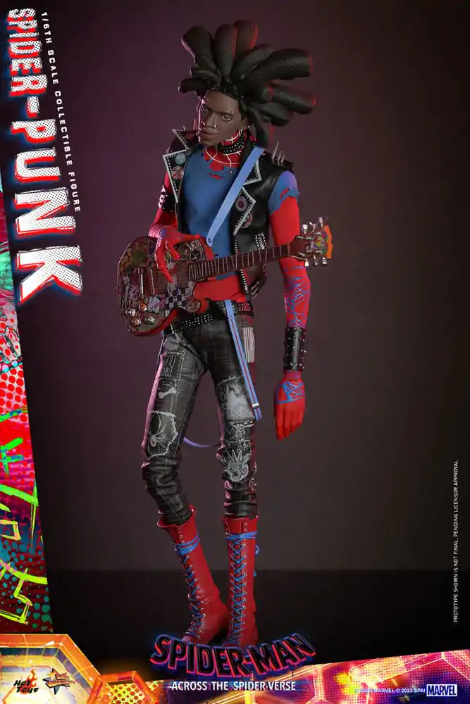 Spider-Man: Uniwersum Figurka Akcji Arcydzieło Filmowe 1/6 Spider-Punk 32 cm zdjęcie produktu