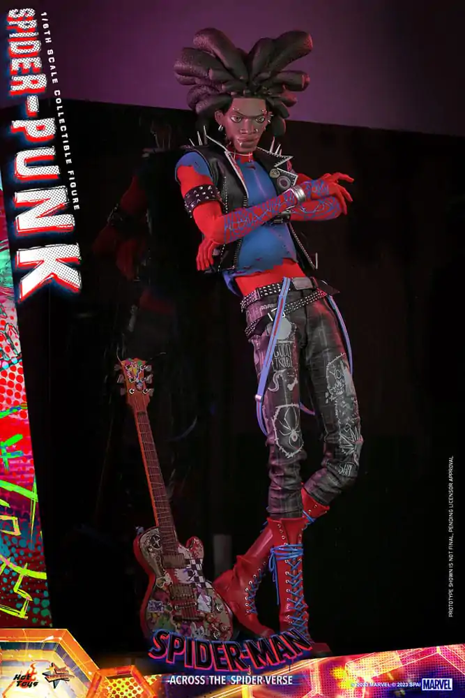 Spider-Man: Uniwersum Figurka Akcji Arcydzieło Filmowe 1/6 Spider-Punk 32 cm zdjęcie produktu