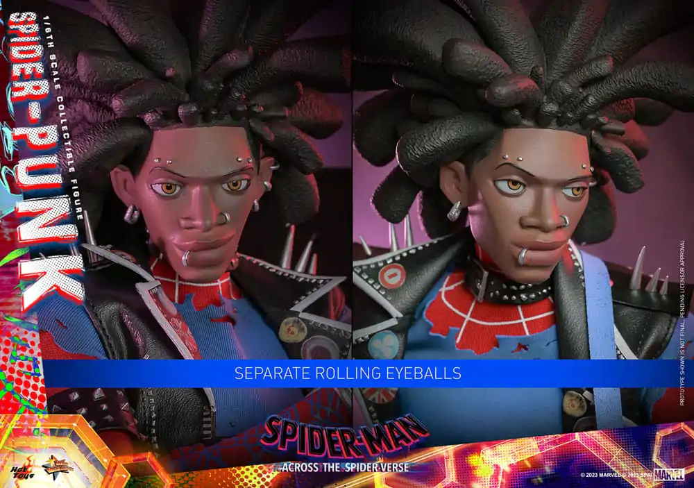 Spider-Man: Uniwersum Figurka Akcji Arcydzieło Filmowe 1/6 Spider-Punk 32 cm zdjęcie produktu