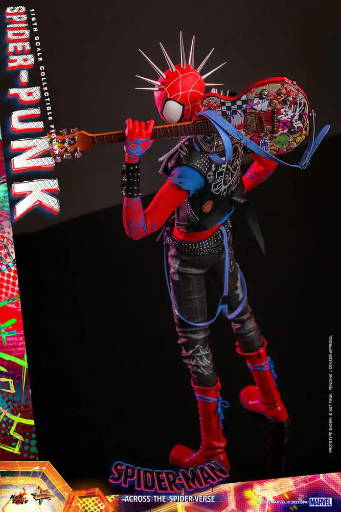 Spider-Man: Uniwersum Figurka Akcji Arcydzieło Filmowe 1/6 Spider-Punk 32 cm zdjęcie produktu