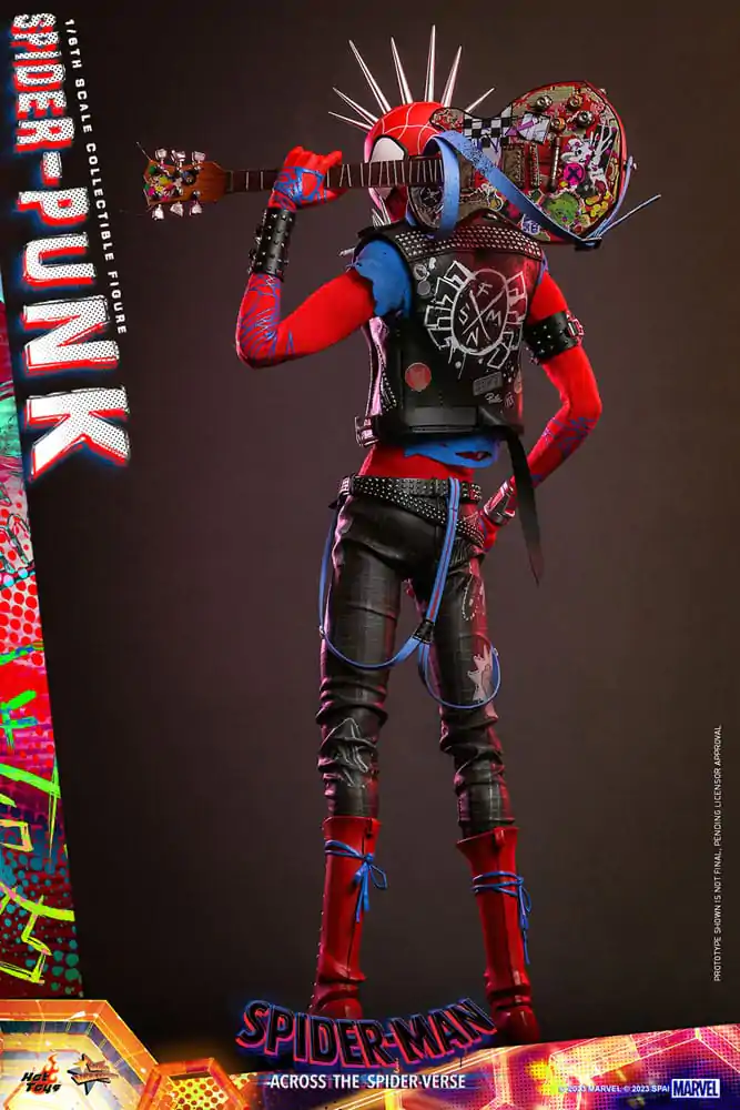 Spider-Man: Uniwersum Figurka Akcji Arcydzieło Filmowe 1/6 Spider-Punk 32 cm zdjęcie produktu