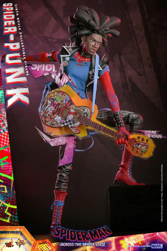 Spider-Man: Uniwersum Figurka Akcji Arcydzieło Filmowe 1/6 Spider-Punk 32 cm zdjęcie produktu