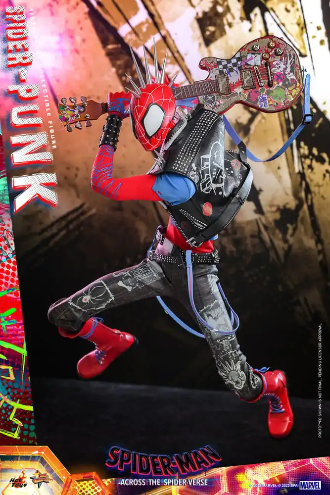 Spider-Man: Uniwersum Figurka Akcji Arcydzieło Filmowe 1/6 Spider-Punk 32 cm zdjęcie produktu