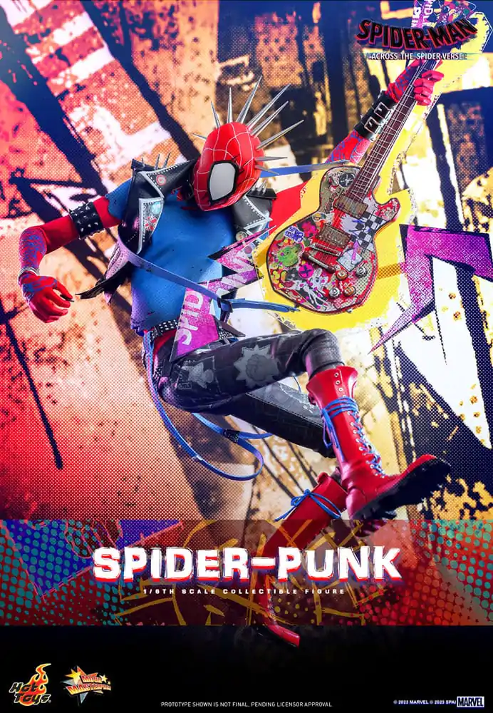 Spider-Man: Uniwersum Figurka Akcji Arcydzieło Filmowe 1/6 Spider-Punk 32 cm zdjęcie produktu