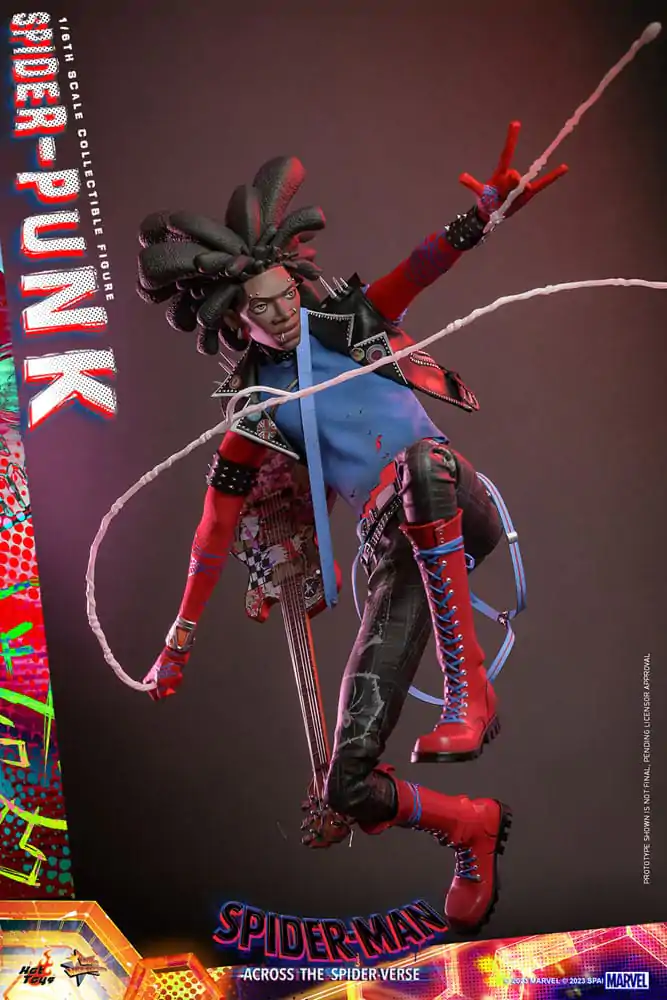 Spider-Man: Uniwersum Figurka Akcji Arcydzieło Filmowe 1/6 Spider-Punk 32 cm zdjęcie produktu