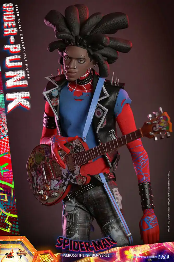 Spider-Man: Uniwersum Figurka Akcji Arcydzieło Filmowe 1/6 Spider-Punk 32 cm zdjęcie produktu