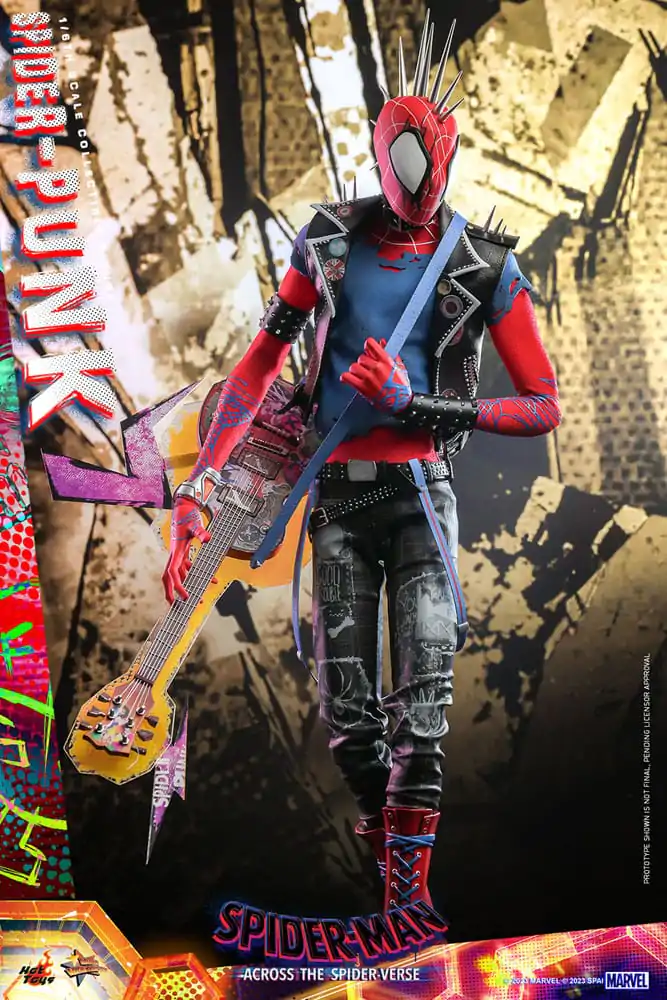 Spider-Man: Uniwersum Figurka Akcji Arcydzieło Filmowe 1/6 Spider-Punk 32 cm zdjęcie produktu