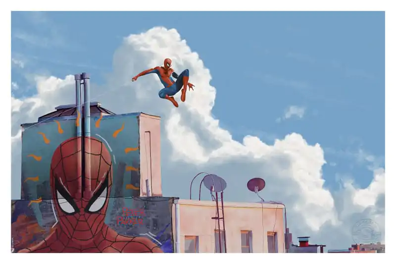 Spider-Man Art Print Peter Parker 30 x 46 cm - nieoprawiony zdjęcie produktu