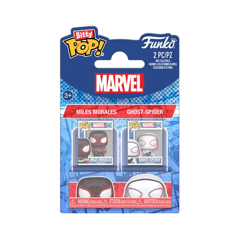Spider-Man Bitty Funko POP! Winylowa Figurka Zestaw 2 Figurek MilesM&SGwen zdjęcie produktu