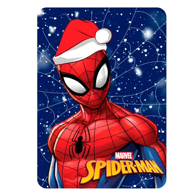 Marvel Spiderman Christmas koc polarowy zdjęcie produktu