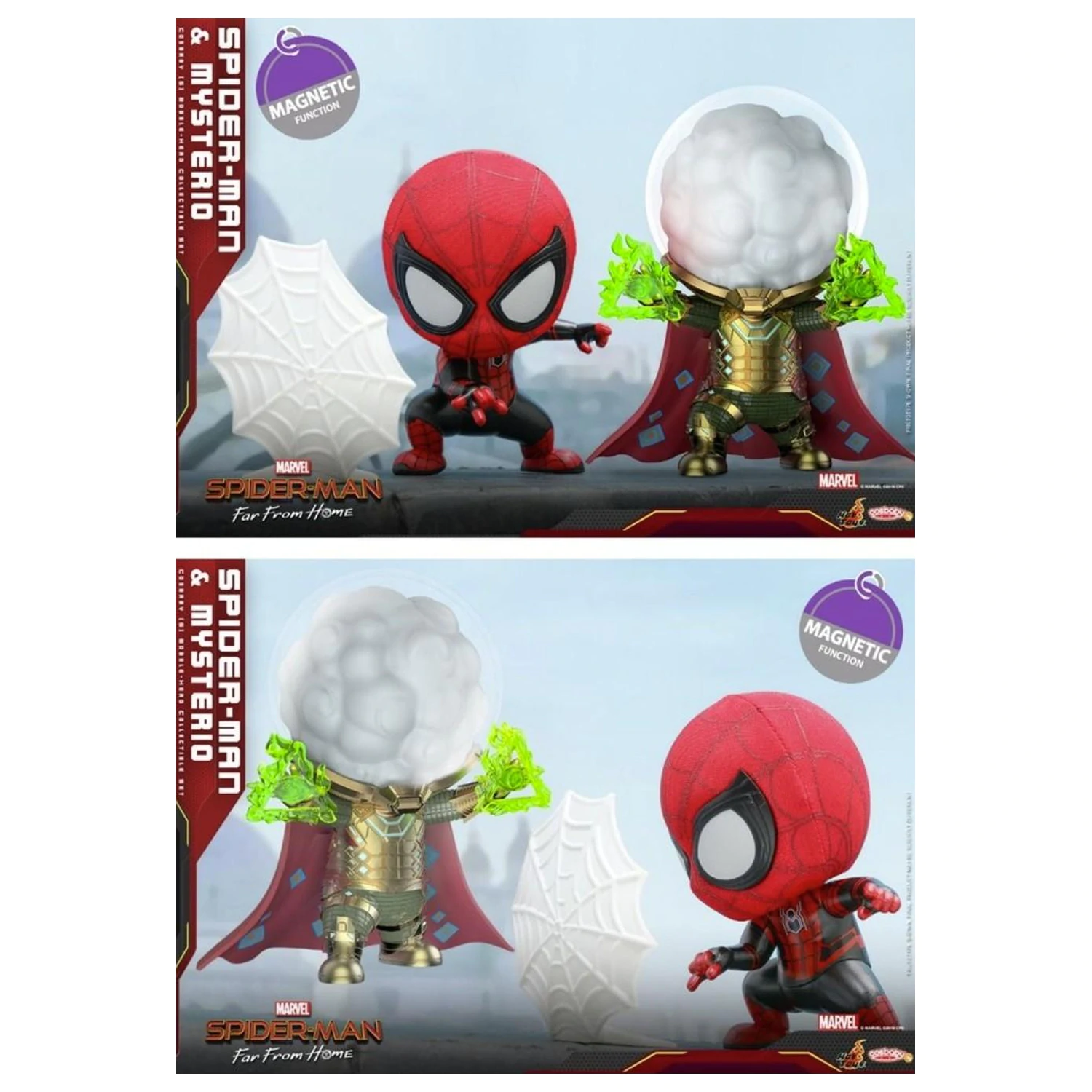 Zestaw figurek Spider-Man i Mysterio Spider-Man Cosbaby Wave 1 zdjęcie produktu