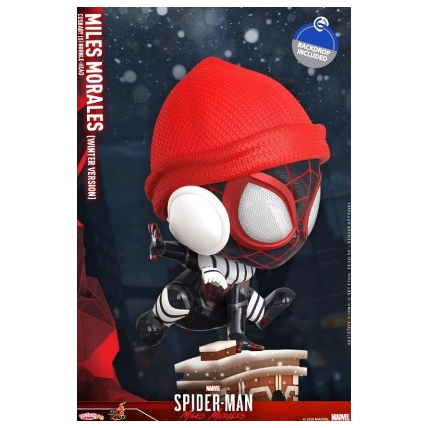 Figurka Spider-Man Cosbaby Wave 3 Miles Morales Winter Version zdjęcie produktu
