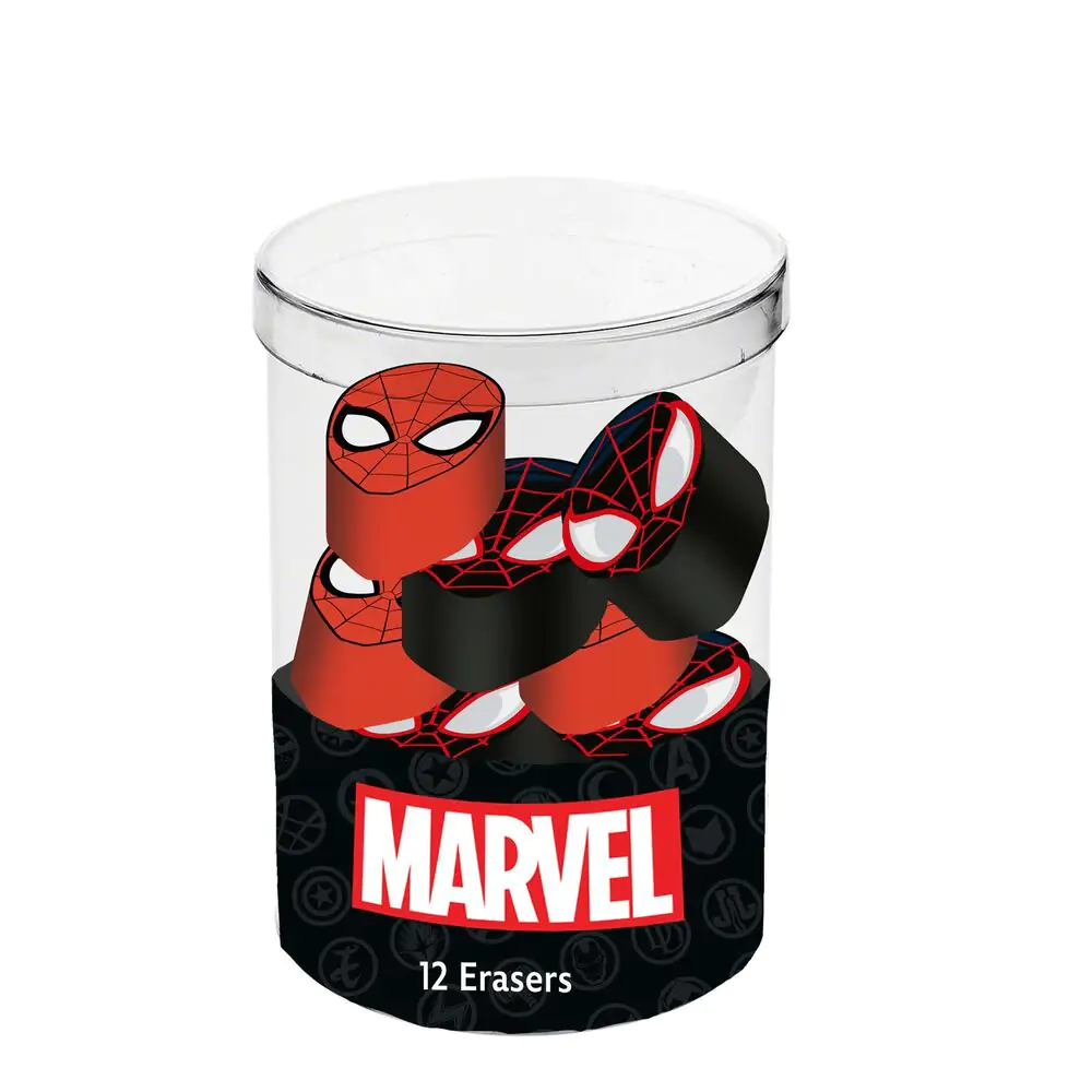 Marvel Spiderman Kostka 12 gumek zdjęcie produktu