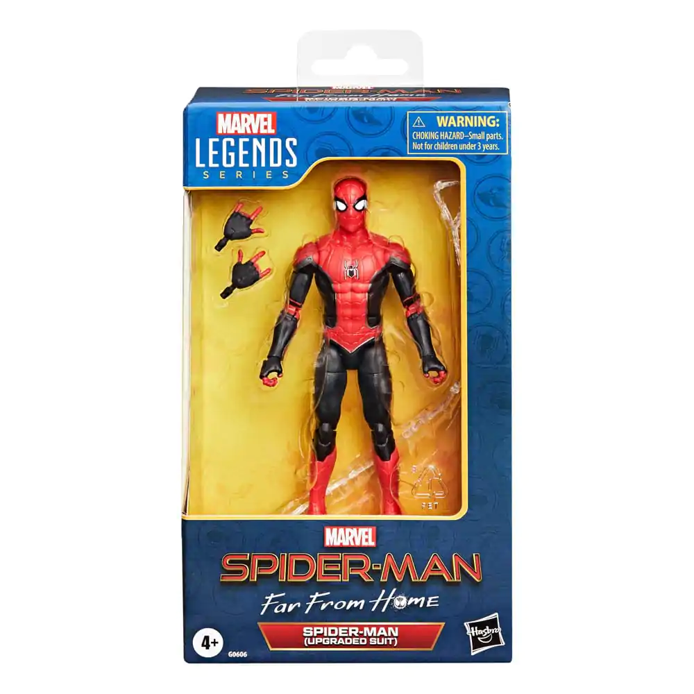 Spider-Man: Daleko od domu Marvel Legends Figurka Akcji Spider-Man (Ulepszony Strój) 15 cm zdjęcie produktu