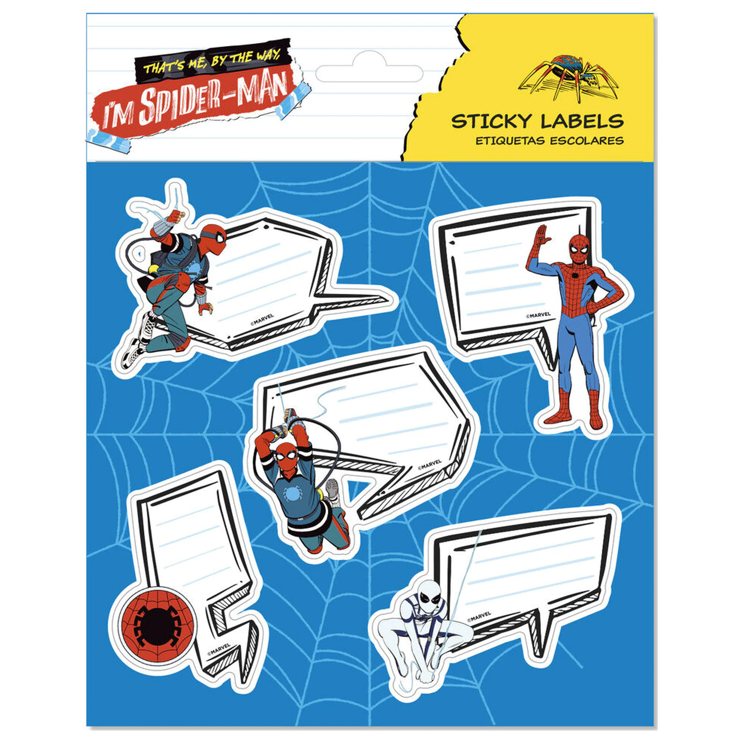 Marvel Spiderman premium samoprzylepne etykiety zdjęcie produktu