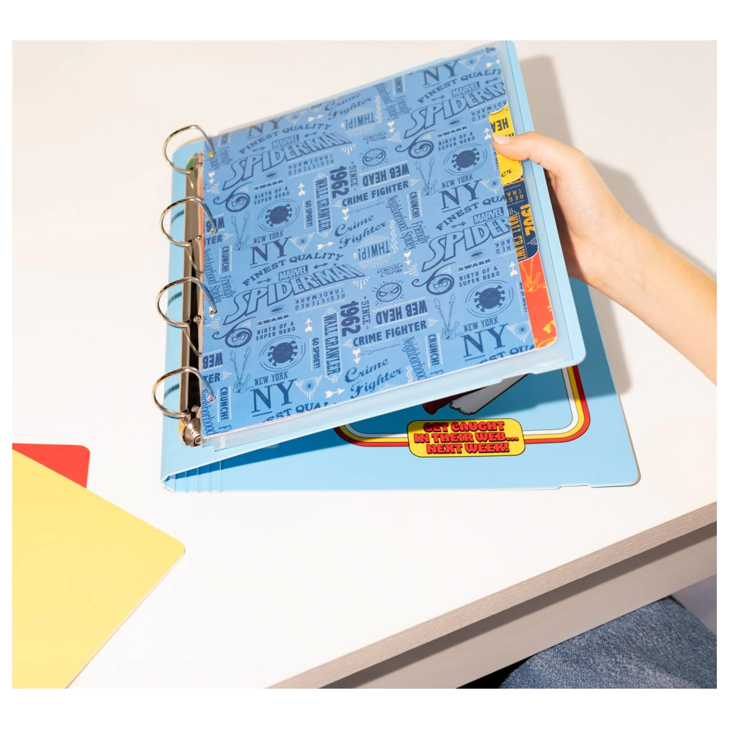 Marvel Spiderman folder na 4 ringi zdjęcie produktu