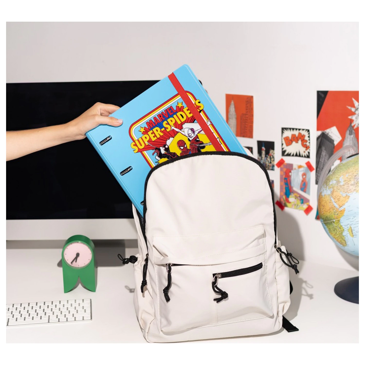 Marvel Spiderman folder na 4 ringi zdjęcie produktu