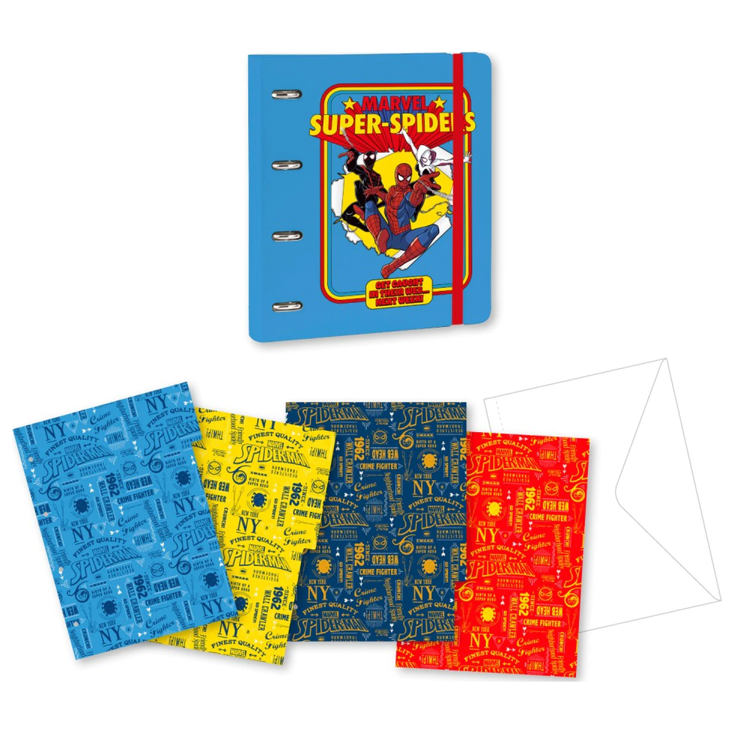 Marvel Spiderman folder na 4 ringi zdjęcie produktu